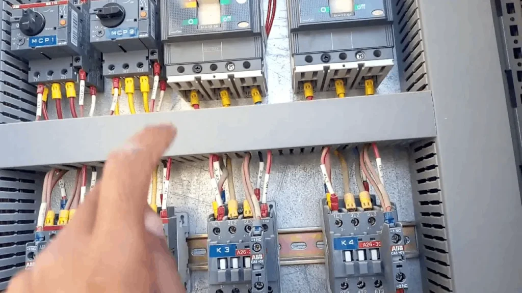 Variable frequency drive panel